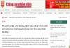 Bài viết trên báo Công anh nhân dân "Thanh tra Bộ y tế khẳng định việc đưa 14 vi chất vào sữa học đường phù hợp với nhu cầu dinh dưỡng"
