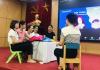 Chuyên đề “Kể chuyện sáng tạo” do chuyên gia Anh quốc giảng dạy cho cán bộ, giáo viên các trường mầm non trên địa bàn quận tại trường Mầm non Hàng Đào