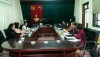 Tiếp đoàn Khảo sát Hội khuyến học thành phố Hà Nội