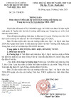 Thông báo Đính chính về điều kiện dự tuyển lớp 6 trường chất lượng cao Trung học cơ sở Lê Lợi năm học 2024 - 2025