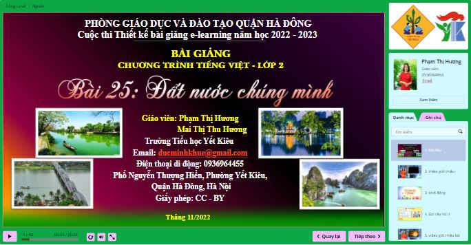 TiengViet2. Bài 25. Đất nước chúng mình