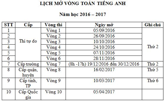 lich thi giai toan ta 2017